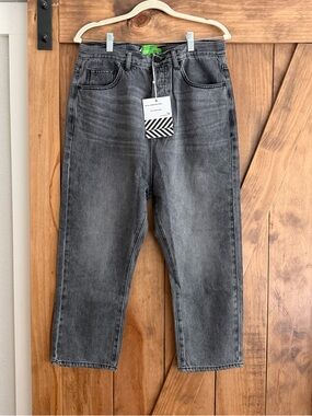 Sandrine Rose x Free People Baggy Straight Jeans sz 29